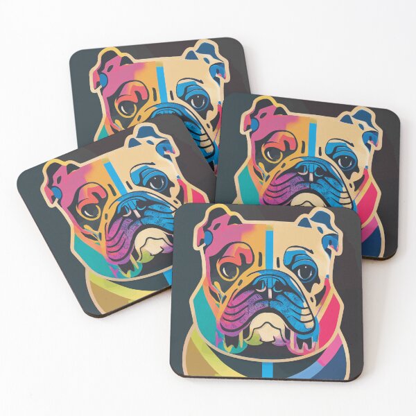 Item preview, Stand Out with Our Unique and Artistic Old English Bulldog Art designed and sold by potparadise.