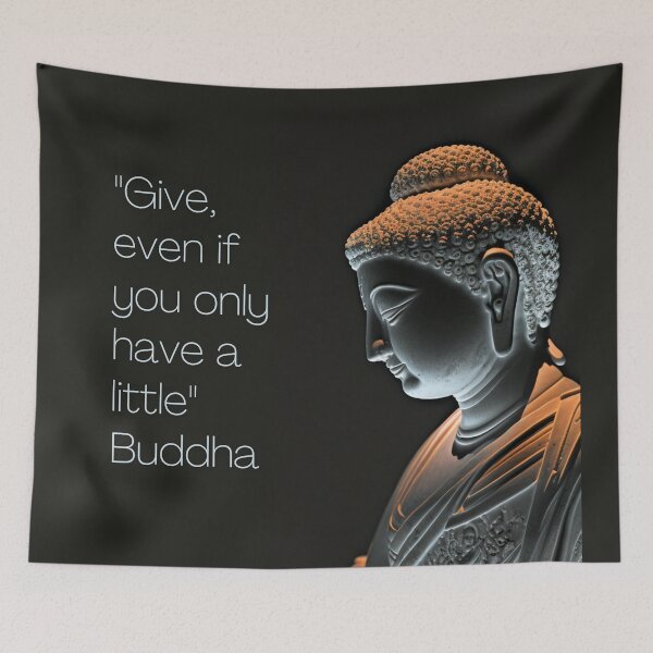 Item preview, Buddha - Give, even if you only have a little designed and sold by RetComly.