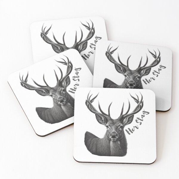 Item preview, Watchful Stag and Protector designed and sold by UbeeU-Pixels.
