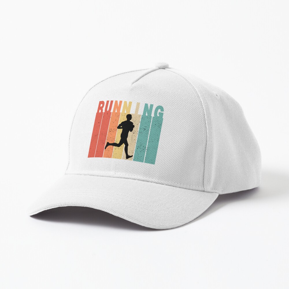 Retro Running Vintage Running Cap for Sale by LaughingHorseCo Redbubble