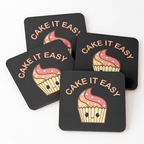 Item preview, Cake It Easy Funny Baking Cupcake Pun designed and sold by wtfbba.