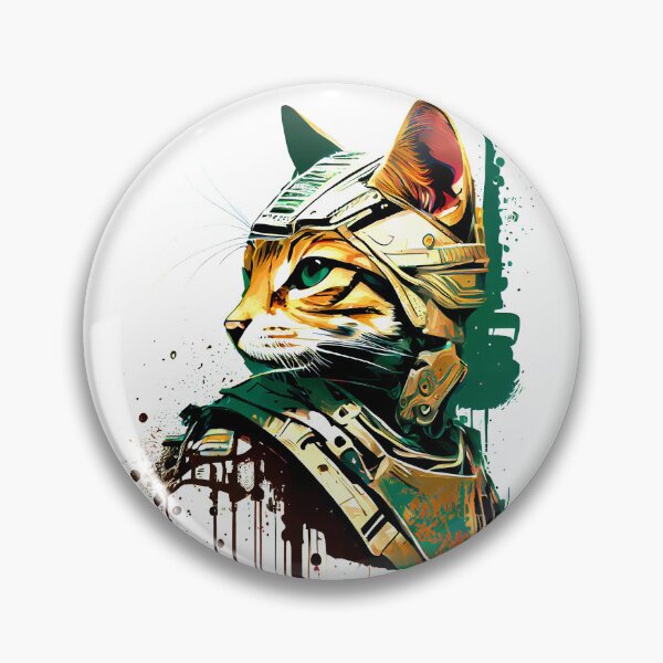 Item preview, bounty hunter cat designed and sold by ArtificialGenes.
