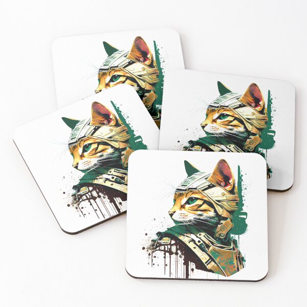 Item preview, bounty hunter cat designed and sold by ArtificialGenes.