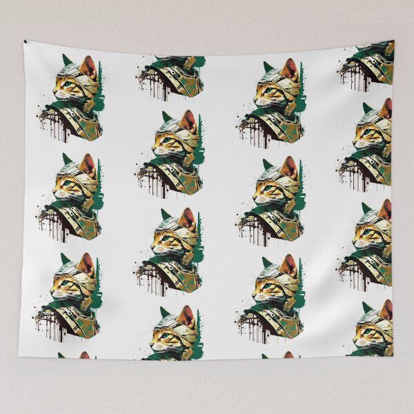 Item preview, bounty hunter cat designed and sold by ArtificialGenes.