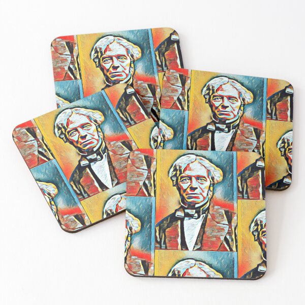 Item preview, Michael Faraday Artwork | Michael Faraday Portrait | Michael Faraday Wall Art  designed and sold by Suyogsonar25.