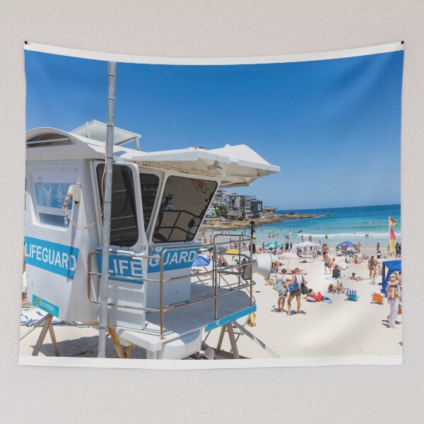 Item preview, Lifeguard Hut Bondi Beach  designed and sold by Martin Berry Photography.