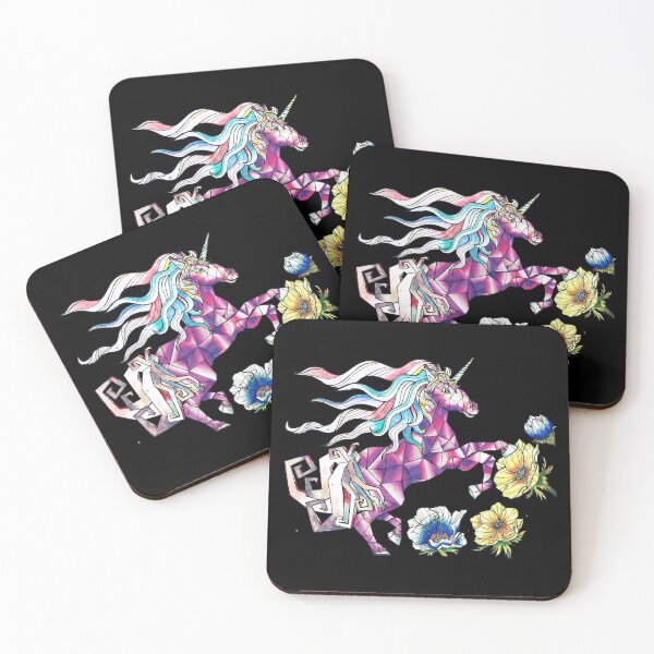 Item preview, The Peaceful Protectors - UNICORN x ANEMONE (Hand-drawn Design) designed and sold by lilireal  studio.