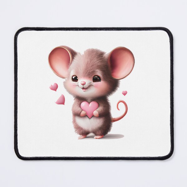 Item preview, cute mouse designed and sold by assia lachgar.