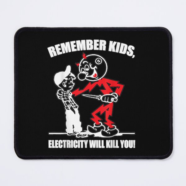 Item preview, Remember Kids  Electricity Will Kill You designed and sold by SatouKuru.