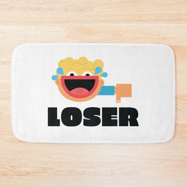 Item preview, You Are A Loser Funny Meme LOL Thumbs Down Laughing Hard Loser Face Artwork Icon Image designed and sold by doseofwin.