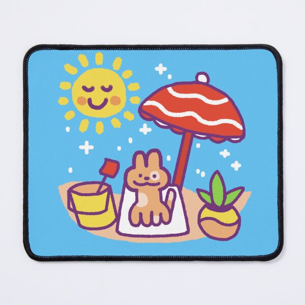 Item preview, Cat Beach Scene designed and sold by kukulgraphics.