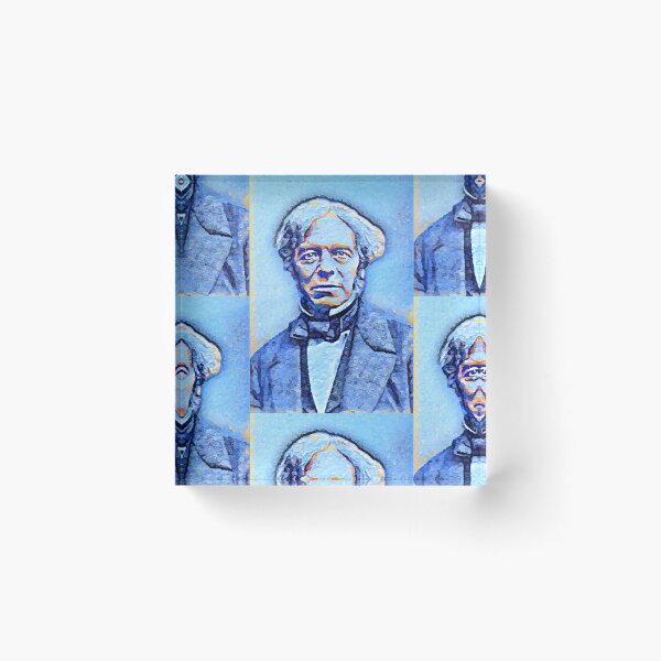 Item preview, Michael Faraday Artwork | Michael Faraday Portrait | Michael Faraday Wall Art  designed and sold by Suyogsonar25.