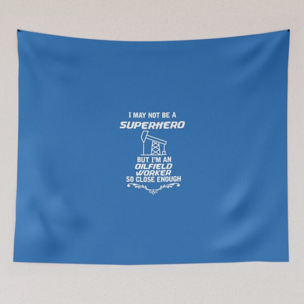 Item preview, Not Superhero But Oilfield Worker designed and sold by AlwaysAwesome.