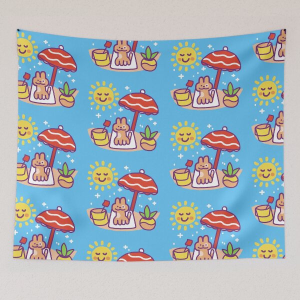 Item preview, Cat Beach Scene designed and sold by kukulgraphics.