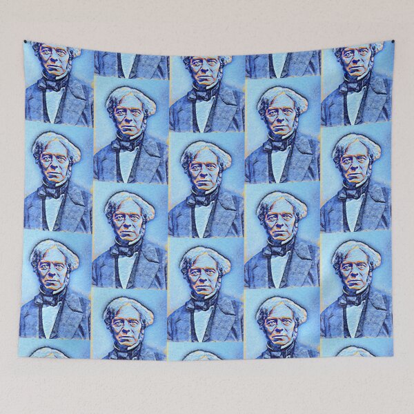 Item preview, Michael Faraday Artwork | Michael Faraday Portrait | Michael Faraday Wall Art  designed and sold by Suyogsonar25.