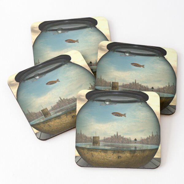 Item preview, Apocalyptic Fish Bowl  designed and sold by molewart.