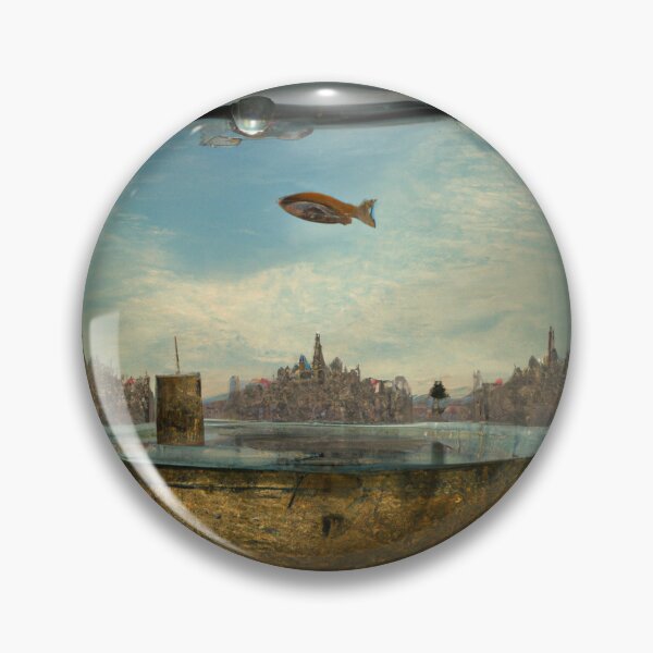 Item preview, Apocalyptic Fish Bowl  designed and sold by molewart.