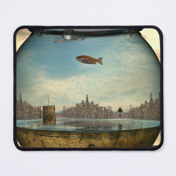 Item preview, Apocalyptic Fish Bowl  designed and sold by molewart.