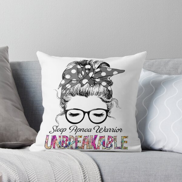 Item preview, Sleep Apnea Warrior - UNBREAKABLE - Sleep Apnea Ribbon designed and sold by Tifrop.
