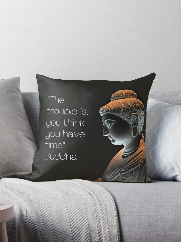 Buddha discount pillow cover