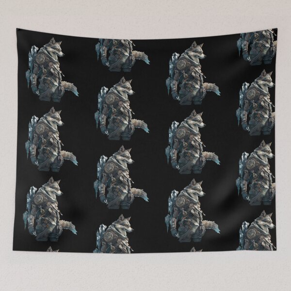 Item preview, cyber wolf designed and sold by ArtificialGenes.