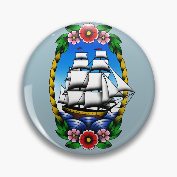 Item preview, Traditional Tattoo Ship designed and sold by degeneroot.