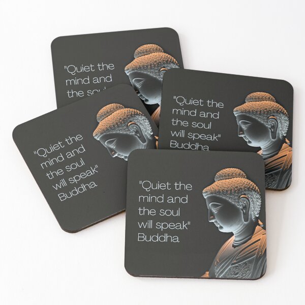 Item preview, Buddha - Quiet the mind and the soul will speak designed and sold by RetComly.