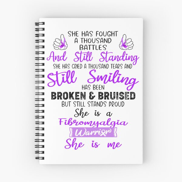 Item preview, Fibromyalgia Warrior SHE IS ME - Support Fibromyalgia Fighter Gifts designed and sold by Berriosly.