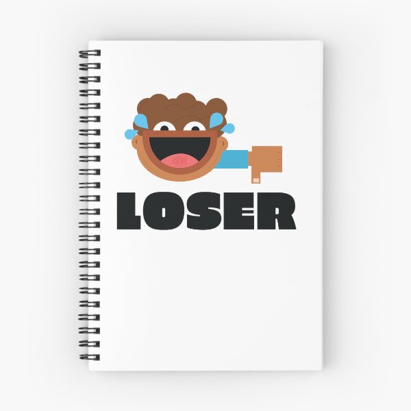 Item preview, You Are A Loser Funny Meme LOL Thumbs Down Laughing Hard Loser Face Artwork Dark Icon designed and sold by doseofwin.