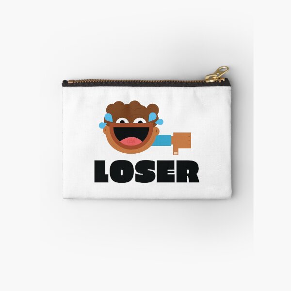 Item preview, You Are A Loser Funny Meme LOL Thumbs Down Laughing Hard Loser Face Artwork Dark Icon designed and sold by doseofwin.