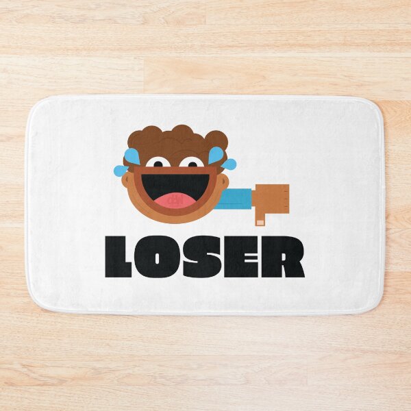 Item preview, You Are A Loser Funny Meme LOL Thumbs Down Laughing Hard Loser Face Artwork Dark Icon designed and sold by doseofwin.