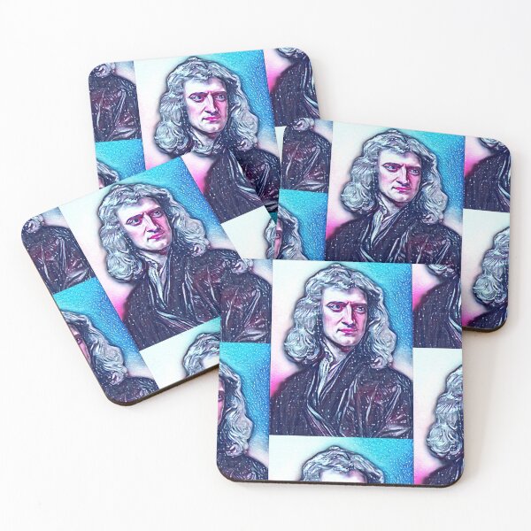 Artikelvorschau, Isaac Newton-Kunstwerk | Isaac Newton-Porträt | Isaac Newton Wandkunst entworfen und verkauft von Suyogsonar25.