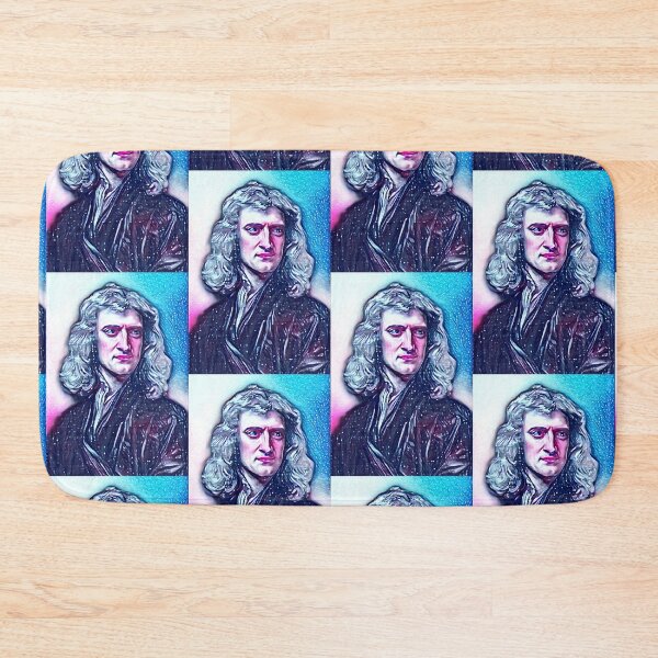 Artikelvorschau, Isaac Newton-Kunstwerk | Isaac Newton-Porträt | Isaac Newton Wandkunst entworfen und verkauft von Suyogsonar25.