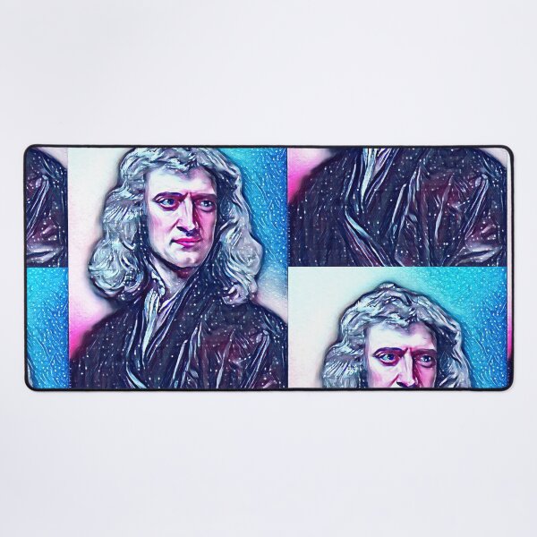 Artikelvorschau, Isaac Newton-Kunstwerk | Isaac Newton-Porträt | Isaac Newton Wandkunst entworfen und verkauft von Suyogsonar25.
