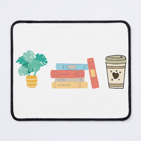 Item preview, Plants, books and coffee designed and sold by maruduarte.