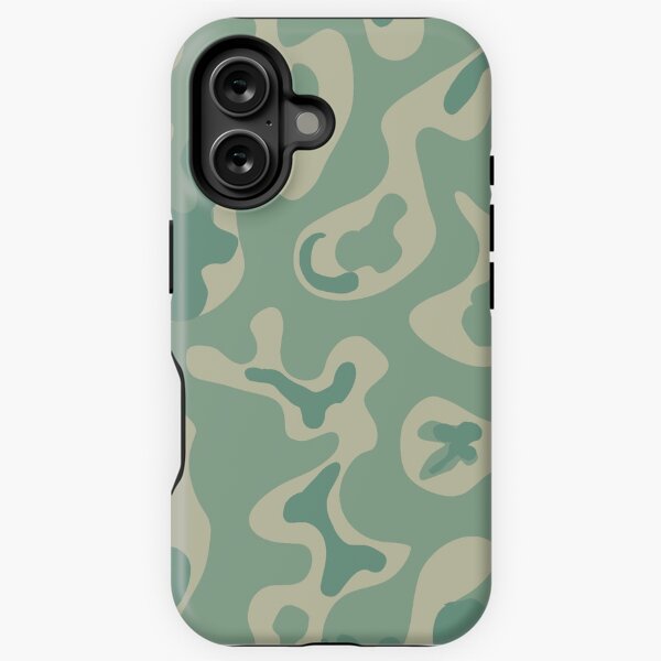 Green jelly blob iPhone Tough Case