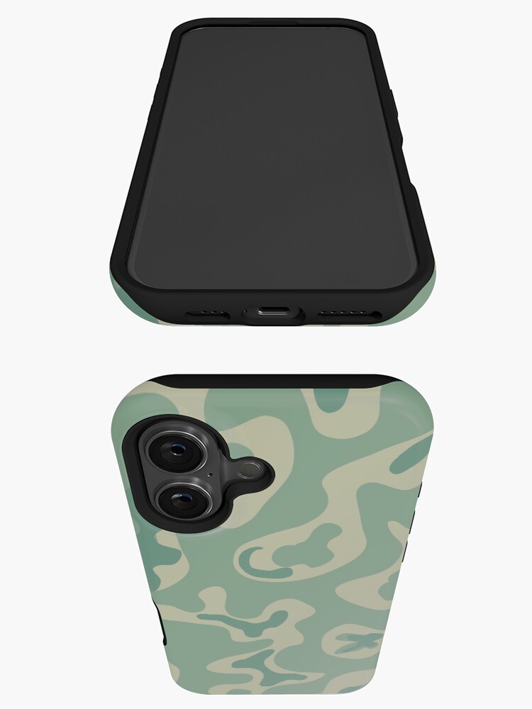 Thumbnail 3 of 4, iPhone Case, Green jelly blob designed and sold by Micyak.