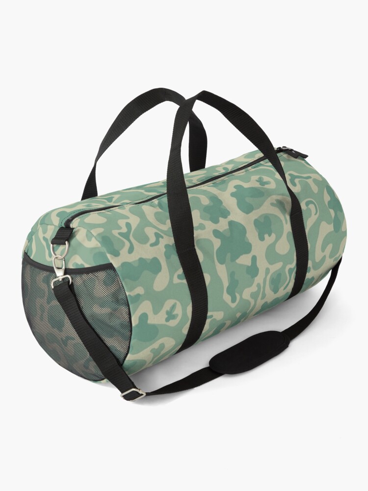 Thumbnail 2 of 3, Duffle Bag, Green jelly blob designed and sold by Micyak.