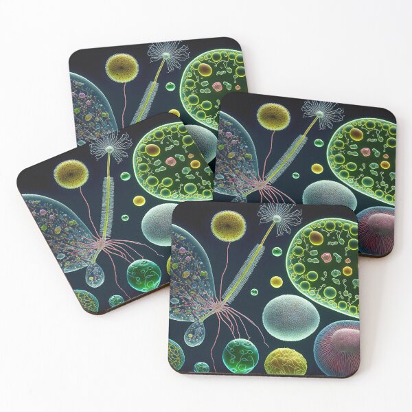Item preview, Imagined Biology With Fun Colorful Microscopic Organisms designed and sold by FunWearVM.