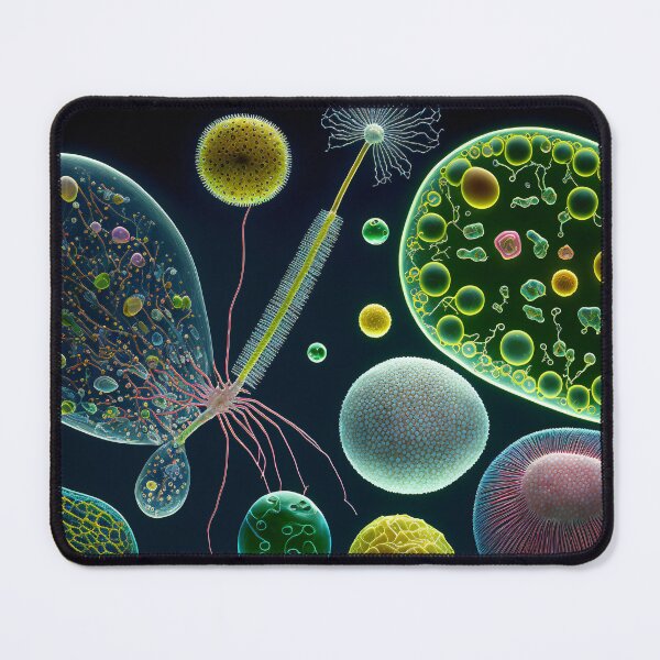 Item preview, Imagined Biology With Fun Colorful Microscopic Organisms designed and sold by FunWearVM.