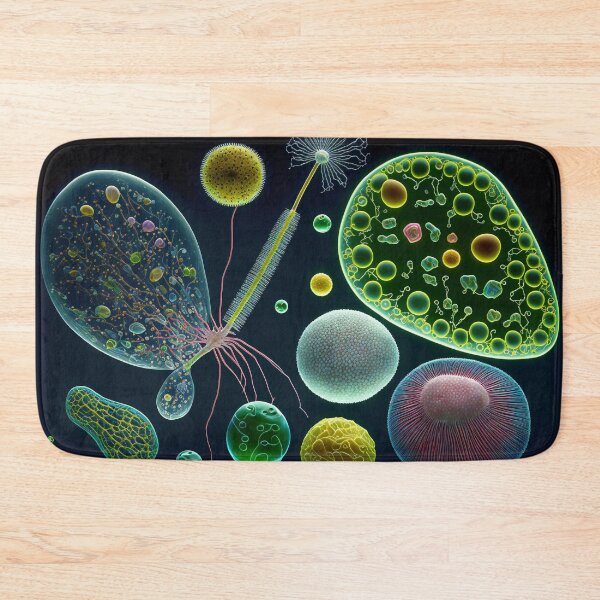 Item preview, Imagined Biology With Fun Colorful Microscopic Organisms designed and sold by FunWearVM.