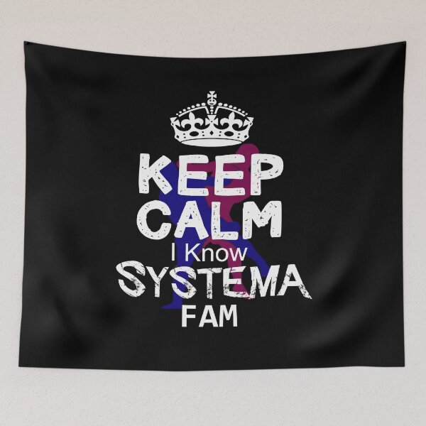 Item preview, Keep calm I Know Systema Fam designed and sold by MartialArtsNerd.