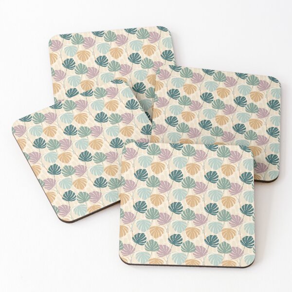Item preview, Muted  Troopix: Monstera Leaves designed and sold by J Marielle Designs.