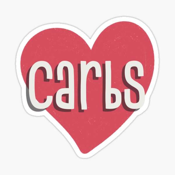 Item preview, love carbs designed and sold by carbonatedrbows.