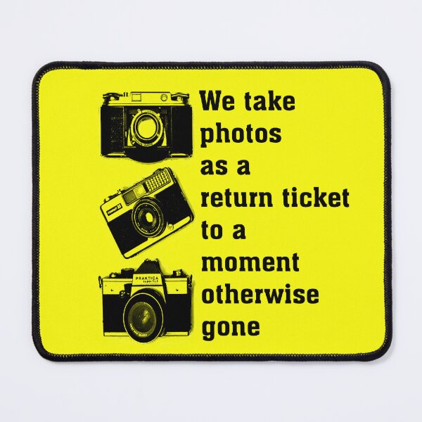 Item preview,  photographer: we take photos as a return ticket to a moment otherwise gone designed and sold by Bachirdz.
