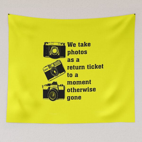 Item preview,  photographer: we take photos as a return ticket to a moment otherwise gone designed and sold by Bachirdz.