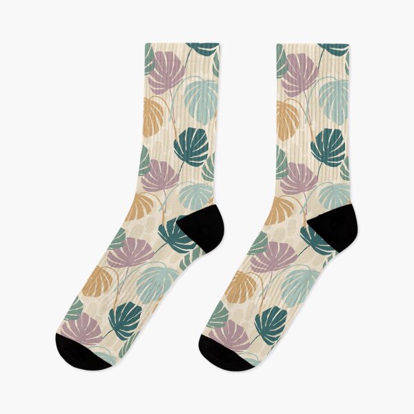 Item preview, Muted  Troopix: Monstera Leaves designed and sold by J Marielle Designs.