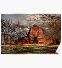 Red Barn Poster