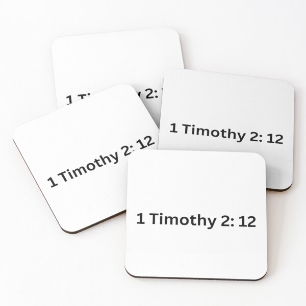 Item preview, Bible Verse Timothy 2: 12 Design designed and sold by TrolldollC.