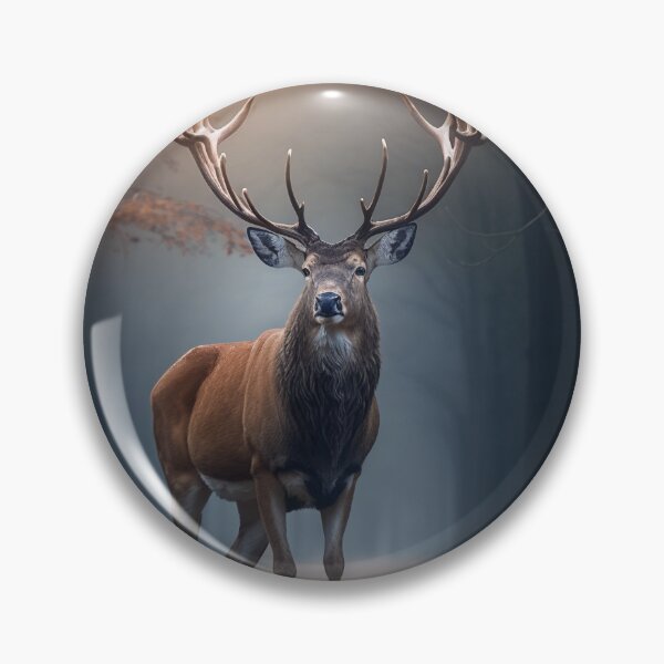 Item preview, Stag In The Forest designed and sold by UbeeU-Pixels.